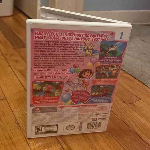 2K Play Dora’s Big Birthday Adventure Nintendo Wii Video Game - Picture 2 of 4